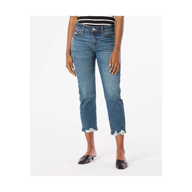 DENIZEN® from Levi's® Women's Mid-Rise Cropped Boyfriend Jeans | Target