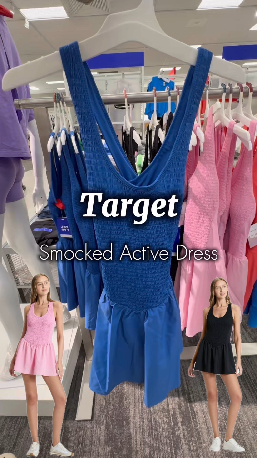 Target Smocked Active Dress

#LTKStyleTip #LTKFindsUnder50 #LTKActive