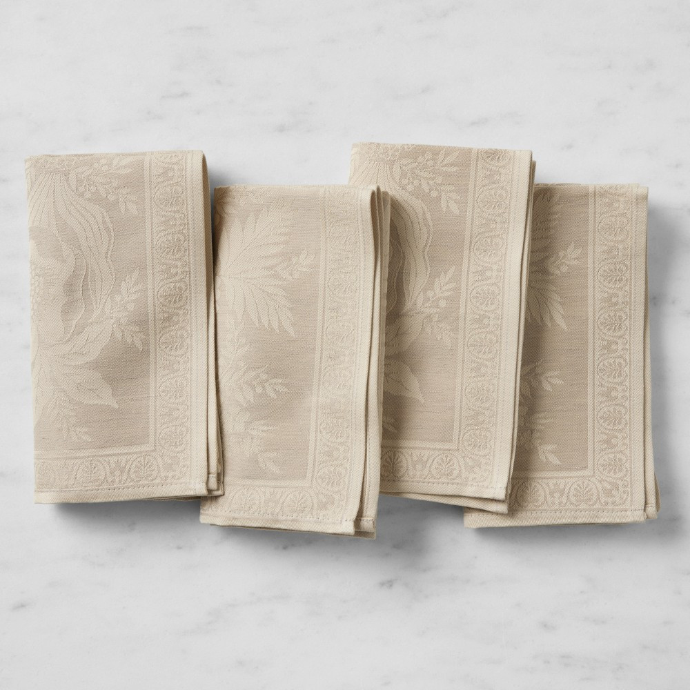 Vintage Floral Jacquard Napkins, Set of 4 | Williams-Sonoma