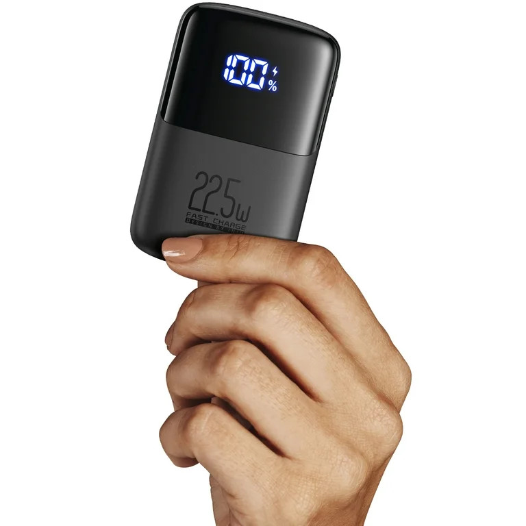 INIU Portable Charger, Smallest 22.5W 10000mAh Fast Charging Power Bank for iPhone & Samsung, Bla... | Walmart (US)