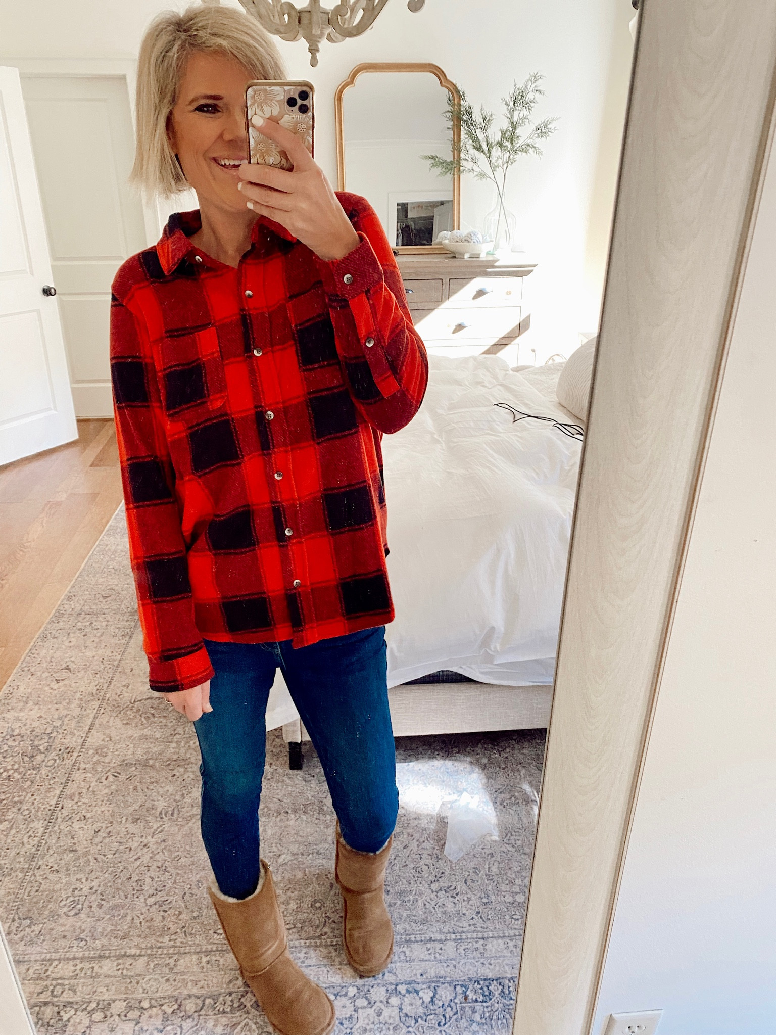 Walmart outfit // Holiday outfit // Walmart fashion // Jeans // Flannel // Walmart must haves 

#LTKstyletip #LTKHoliday #LTKSeasonal