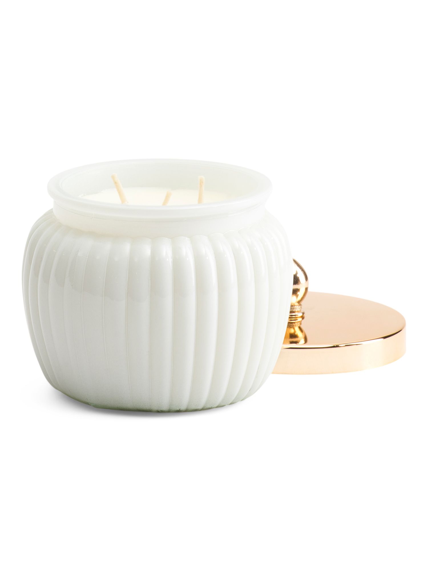 16oz White Sand Candle With Tassel Accent | TJ Maxx