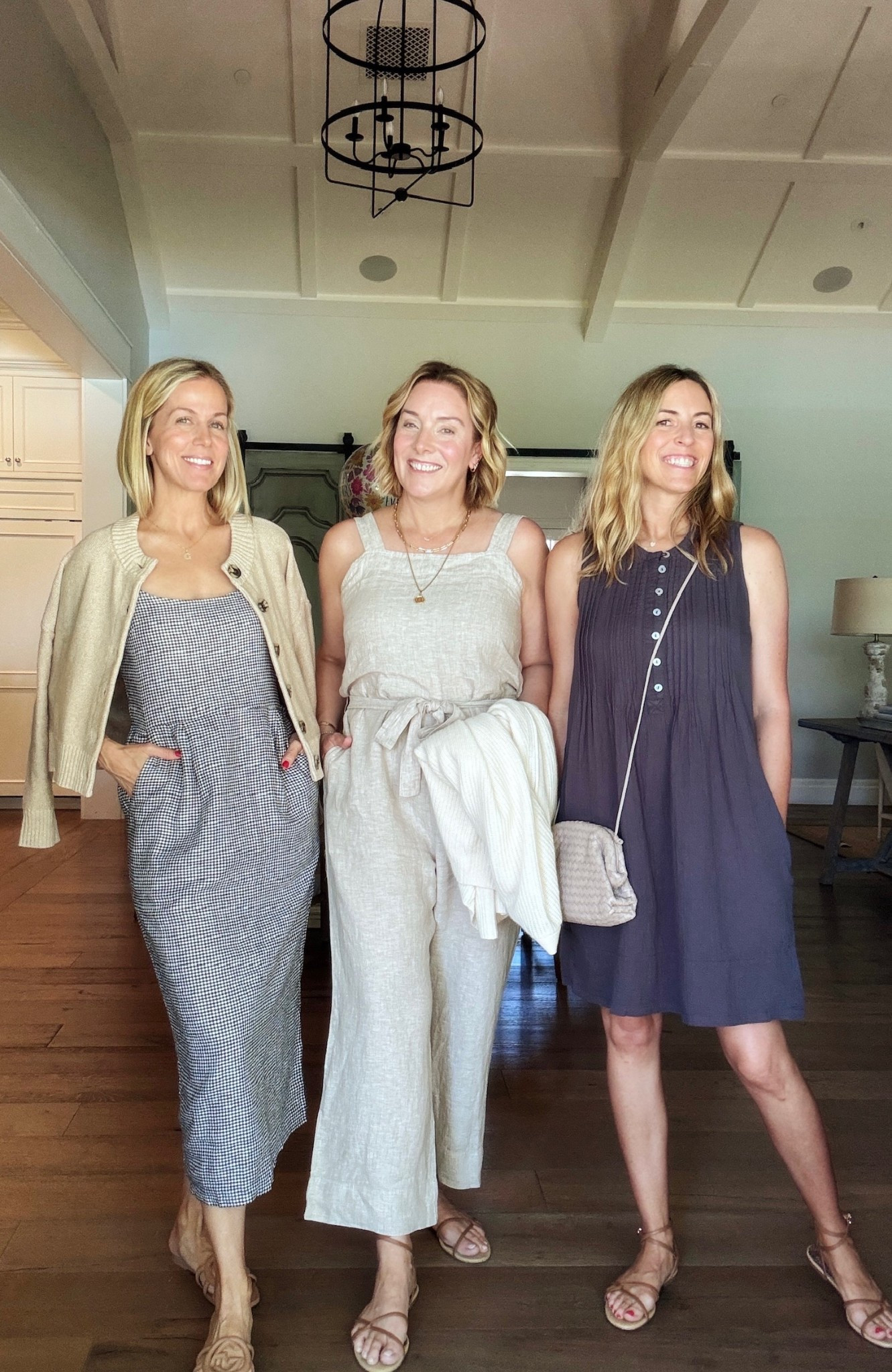 3 perfect for Summer outfits! 😎

@onequince has the prettiest elevated pieces at the best price points. They nail it with their fabrics, whether it’s silk, linen, gauze or cotton. We recently each got some fresh pieces to wear everywhere this summer. Linking all of it here. 

P.S. Don’t miss their cashmere or cardigans. So pretty and cozy for chilly evenings. 

Sizing notes: 
Pieces are all tts. 
Gingham dress and cardigan: Gretchen wearing smalls in both
Linen jumpsuit and cashmere cardigan: Allison wearing a medium in both
Navy gauze dress: Laura wearing a small

#quincepartner 


#LTKSeasonal #LTKOver40 #LTKStyleTip