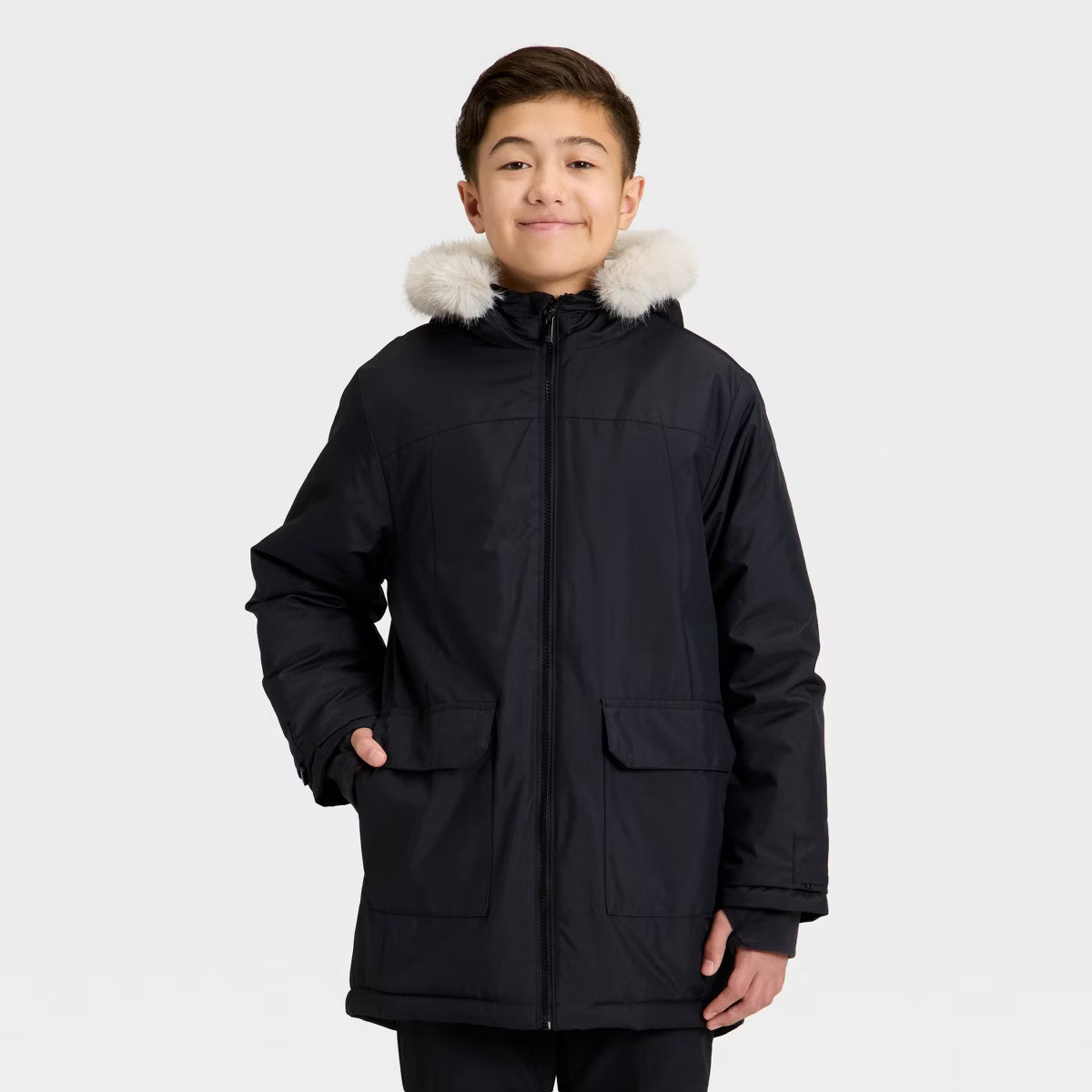 Kids' Hooded Parka Jacket - All In Motion™ | Target