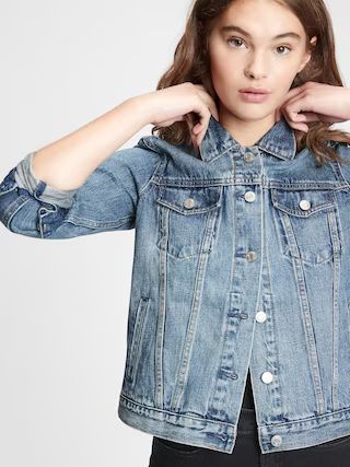 Icon Denim Jacket With Washwell™ | Gap (US)