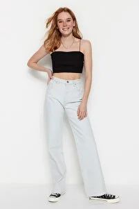 Trendyol Collection Jeans - Blau - Wide Leg | Trendyol DE
