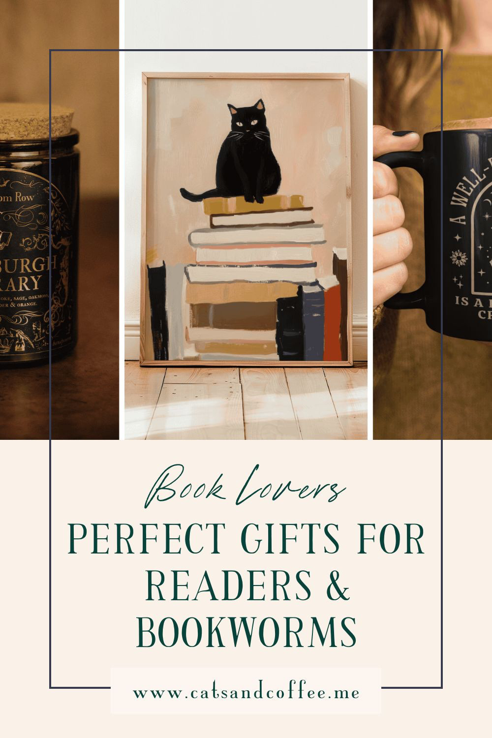 If you’re shopping for a book lover (or yourself!) this season, these thoughtful finds are the perfect mix of cozy and charming 💚 I love the literary candles — it has scent notes that sound like curling up with your favorite classic. There’s also the sweetest bookish cat poster — perfect for the cat ladies and readers in your life. Add a reading journal, mug, or blanket, and you’ve got a gift that feels personal and special. 

 #LTKGiftGuide #LTKHome #LTKFamily