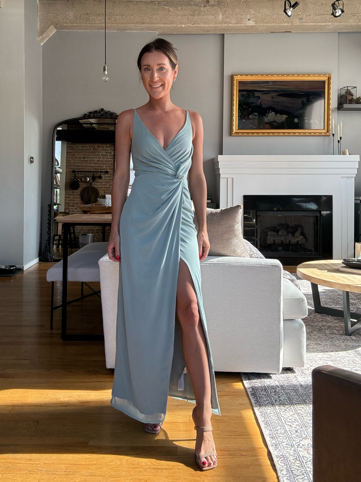 Use code DENIMAF for an extra 15% off! Love this wedding guest cocktail dress dress so much. Is stretchy and fits TTS 

#LTKxAF #LTKWedding #LTKSaleAlert