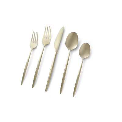 20pc Gaze Champagne Satin Set - Cambridge Silversmiths | Target