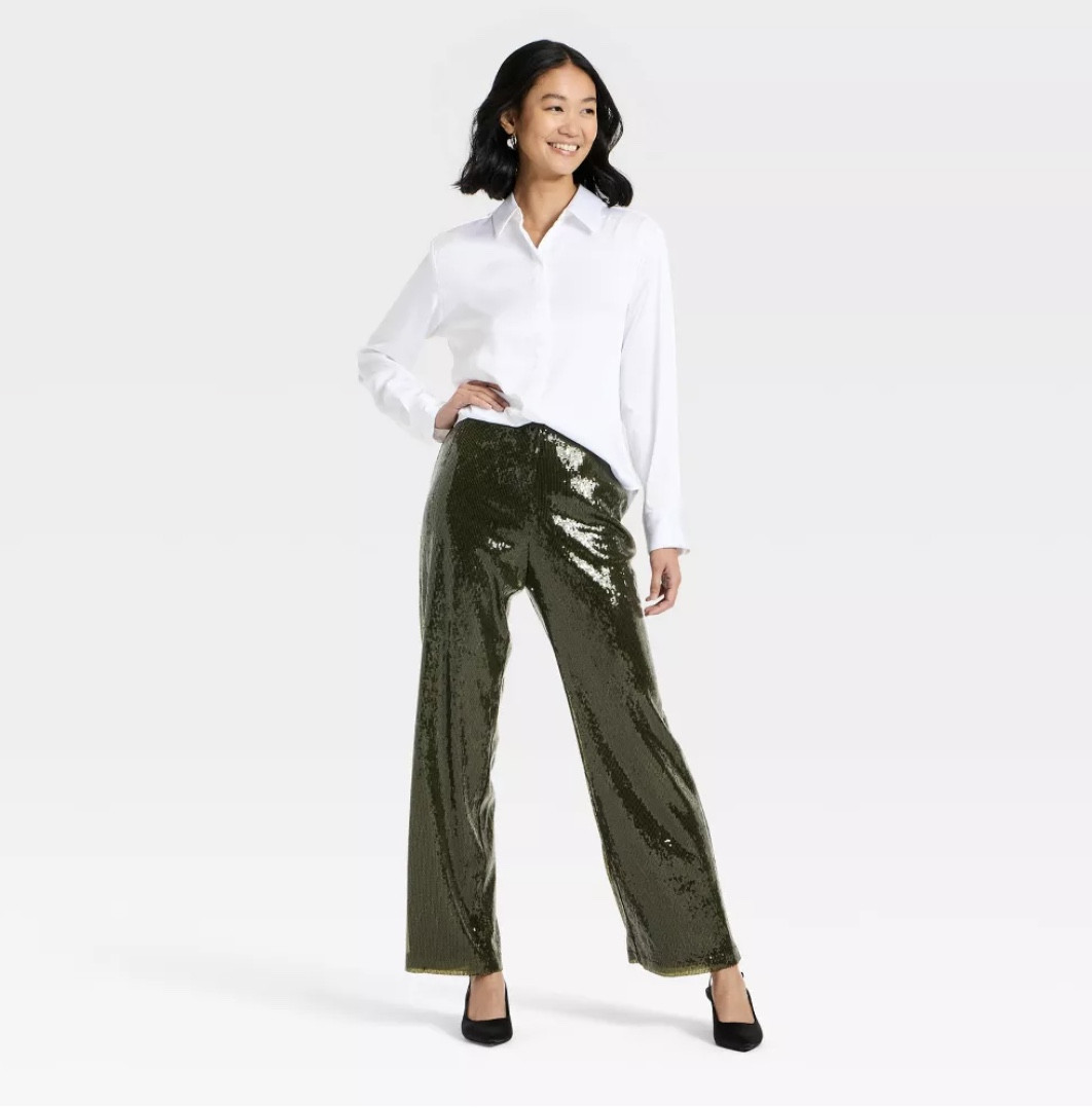 Sequin pants

#LTKFindsUnder50 #LTKHoliday
