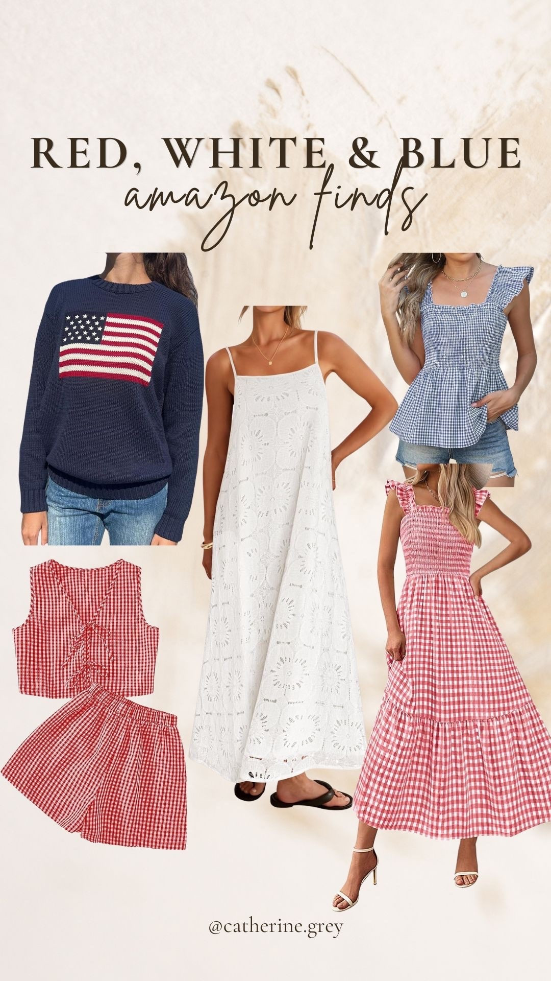 Red, white and blue Amazon finds perfect for the 4th of July ❤️