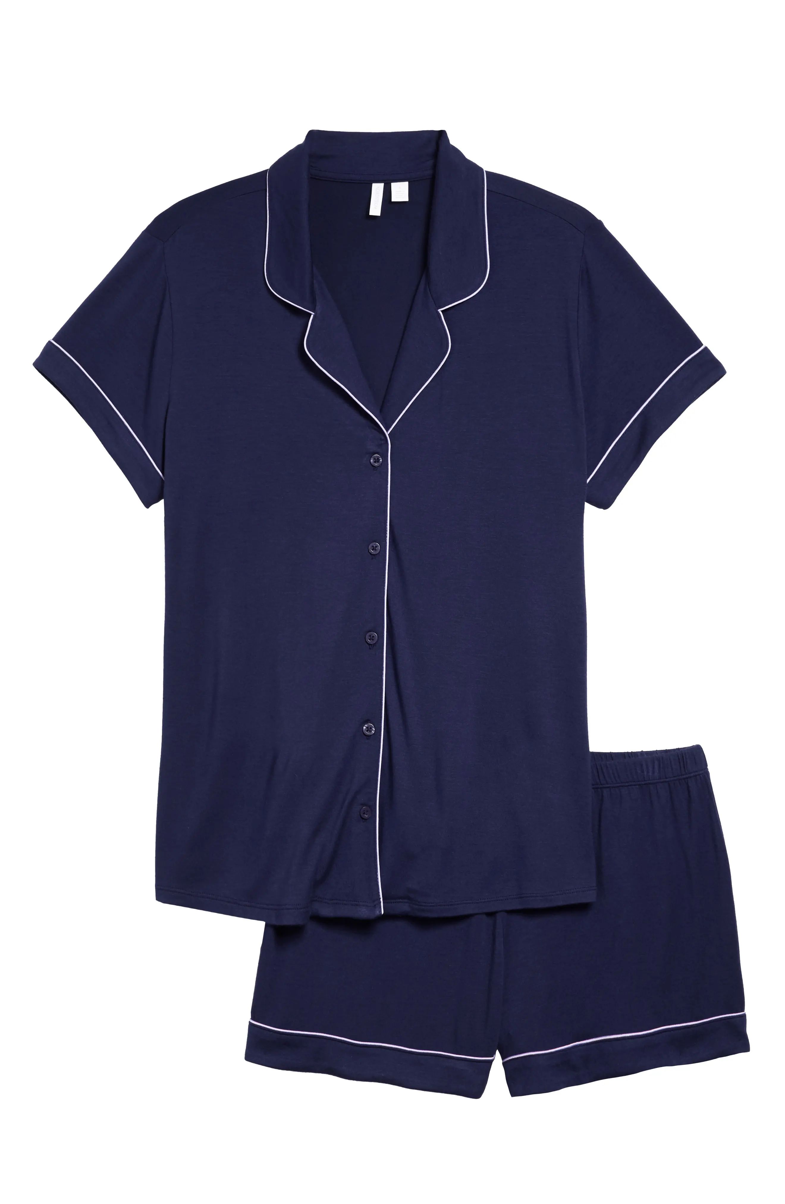 Women's Nordstrom Moonlight Dream Short Pajamas, Size Large - Blue | Nordstrom
