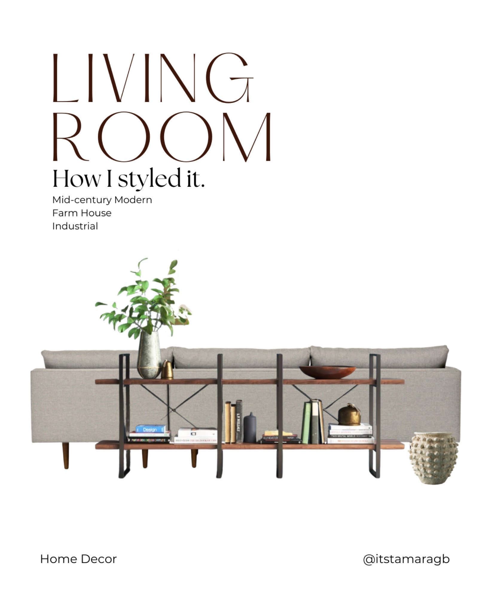 When decorating the house, I wanted to add a transitional piece between the couch and walkway up the stairs and this bookcase was everything! 

It even matched the TV stand and another bookcase that I had purchased before getting this. 

I couldn’t link my exact couch from Article here but I love a nice grey-to-beige sectional as well as a statement vase! 

#LTKStyleTip #LTKFamily #LTKHome