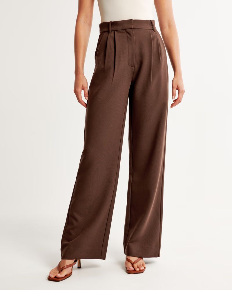 A&F Sloane Tailored Pant | Abercrombie & Fitch (US)