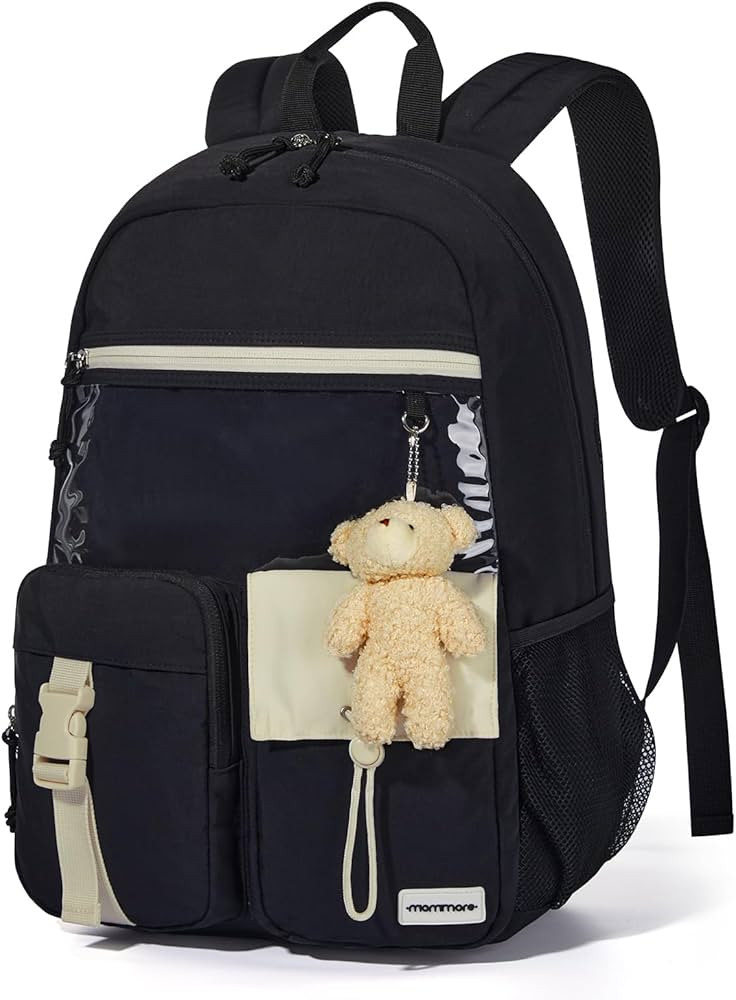 mommore Girls Backpack for School, Kawaii Kids Backpack, Lightweight Bookbag for Teen Girls Middl... | Amazon (US)