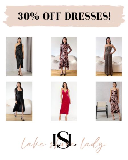 30% off holiday dresses, winter wedding guest dresses, holiday party dresses 

#LTKHoliday #LTKCyberweek #LTKSeasonal