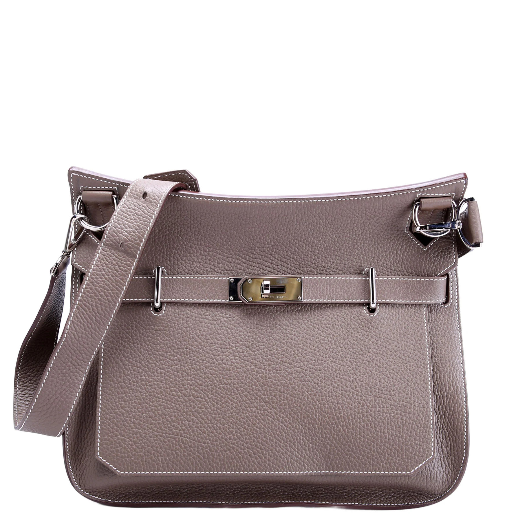 Jypsiere 31 Taurillon Clemence Taupe | Keeks Designer Handbags