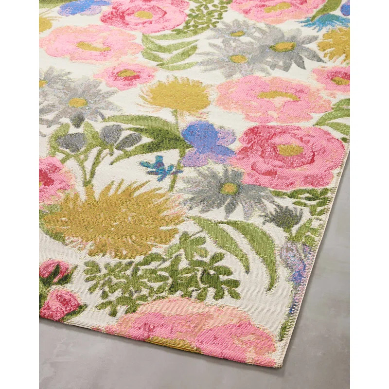 Loloi II Botanical Ivory / Multi Area Rug | Wayfair North America