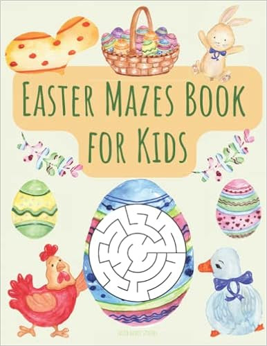 Easter Mazes Book for Kids: Easter Basket Stuffers: 150 Mazes of 3 Difficulty Levels: Activity Bo... | Amazon (US)