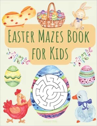 Easter Mazes Book for Kids: Easter Basket Stuffers: 150 Mazes of 3 Difficulty Levels: Activity Bo... | Amazon (US)
