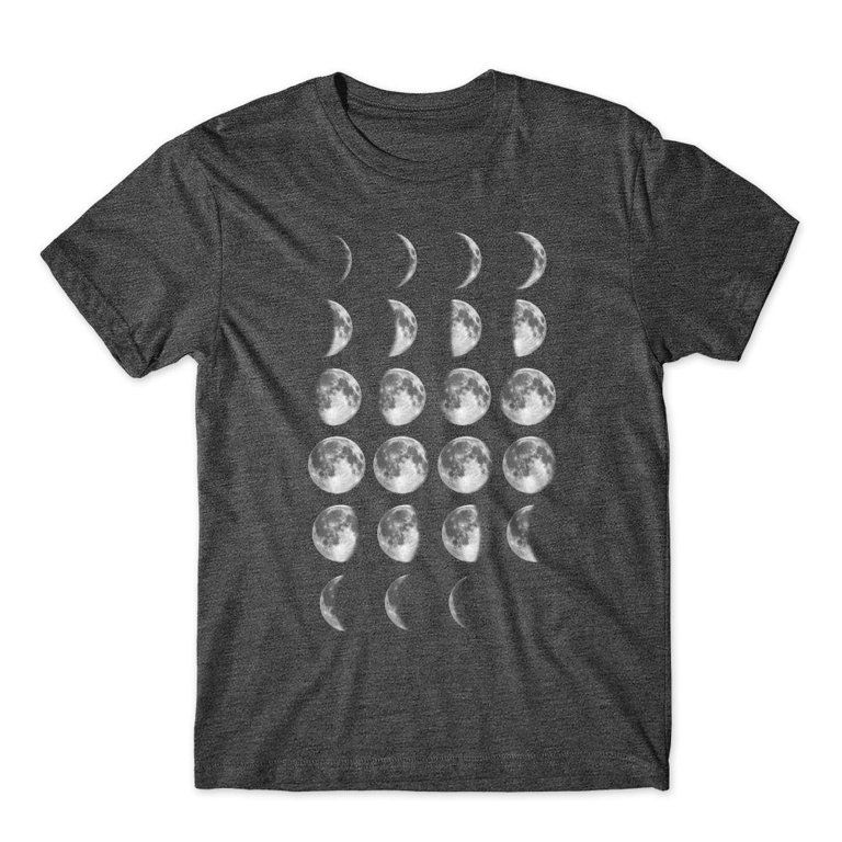 Phases of the Moon T-Shirt Premium Cotton Tee | Walmart (US)