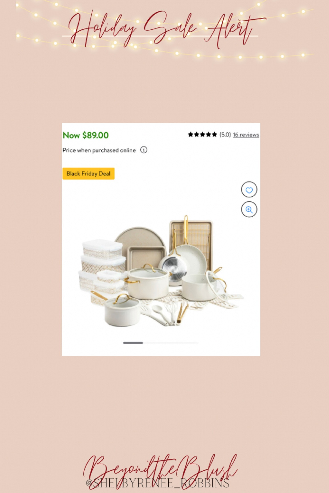 32 piece cookware set for only $89!! Great mom/ MIL gift!! 

#LTKHoliday #LTKGiftGuide #LTKsalealert