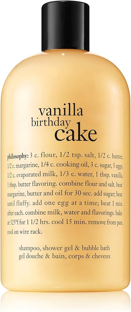 philosophy shampoo, shower gel & bubble bath, 16 oz | Amazon (US)