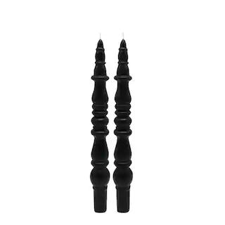 10" Black Totem Taper Candles, 2ct. by Ashland® | Michaels | Michaels Stores