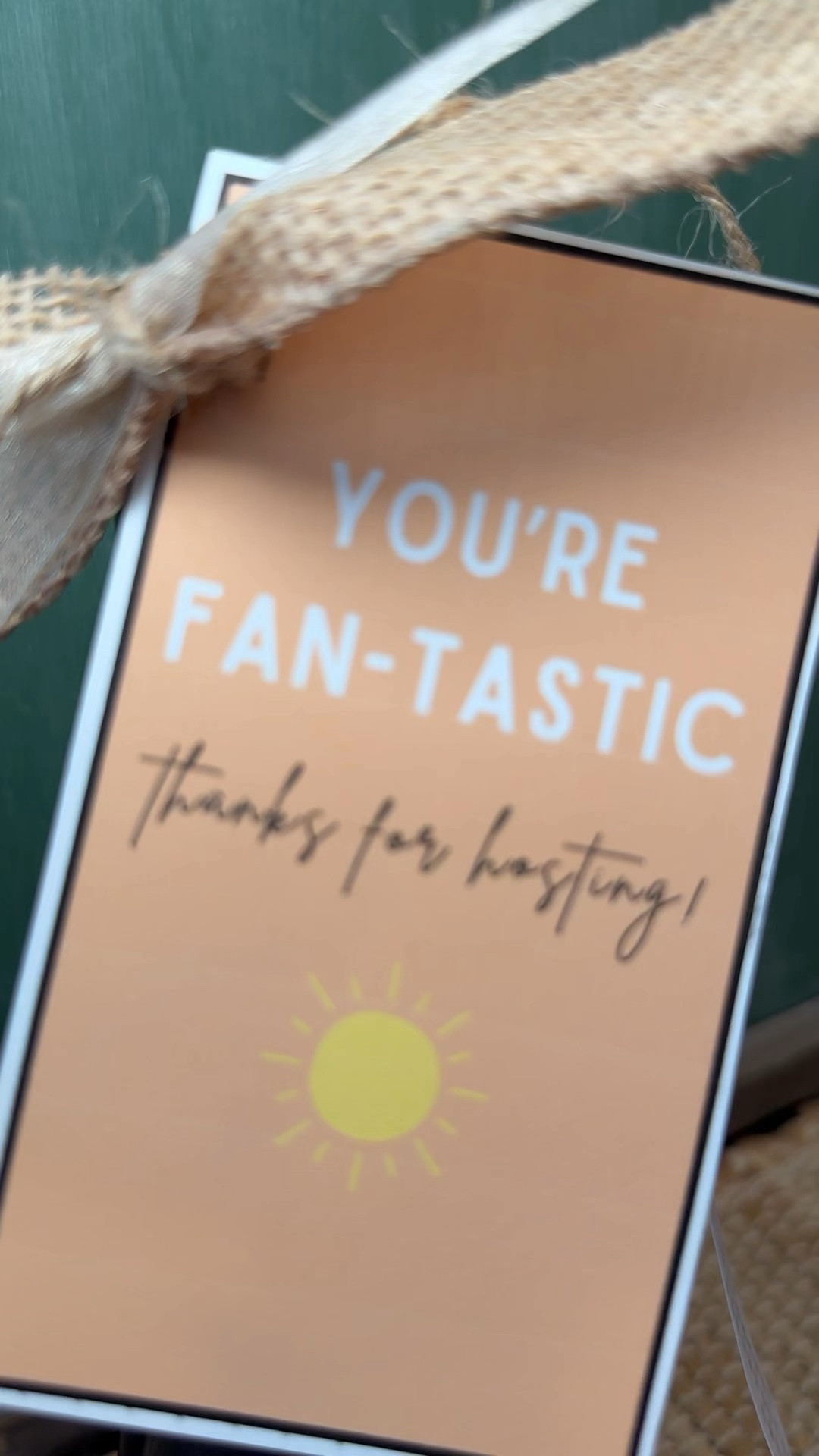 Summer Host Gift Idea! These table fans are the perfect seasonal gift for the entertainer. Paired with this gift tag it’s the perfect combo. Happy Gifting 🖤☀️

#LTKVideo #LTKSeasonal #LTKParties