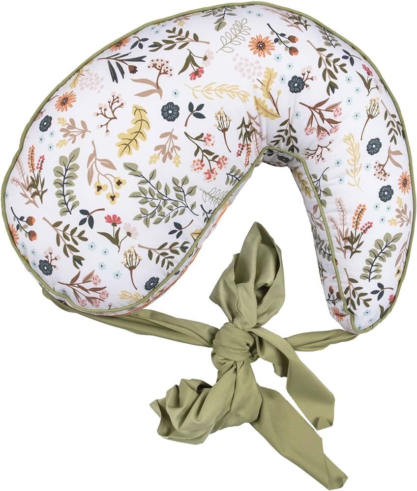 Boppy Anywhere Nursing Pillow Support, Sage and Spice Floral with Stretch Belt that Stores Small,... | Amazon (US)