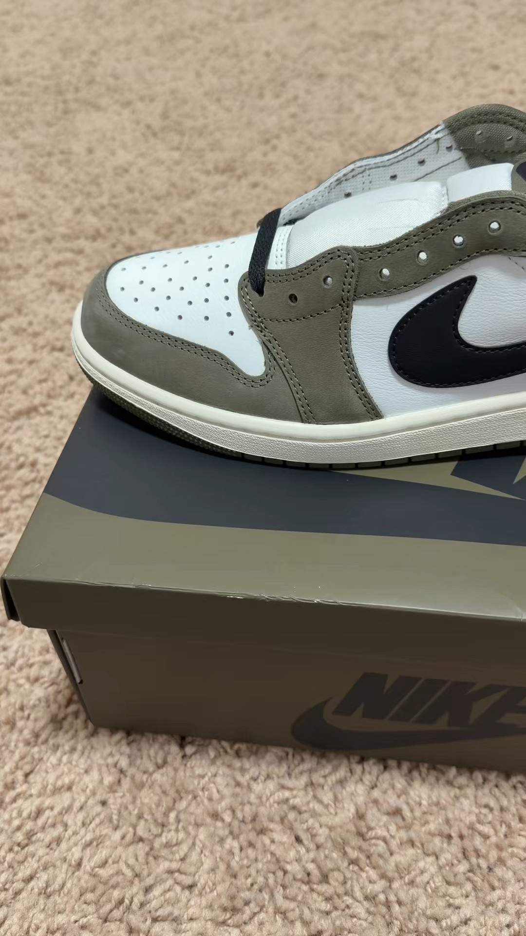 Nike Air Jordan 1 Low OG medium olive 

Shoes, Nike

#LTKValentine #LTKootd