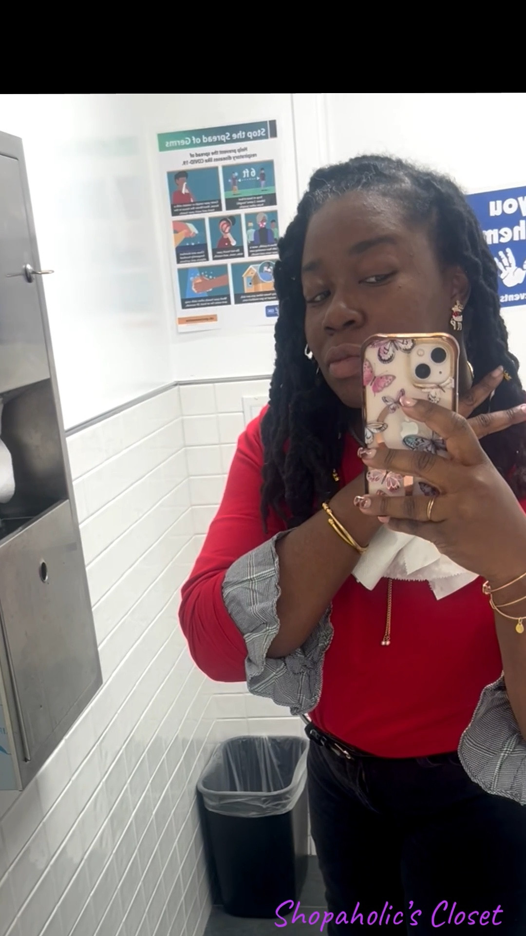 These little cute reindeer.

Earrings that is. Wore this to our holiday party at work. Was definitely feeling the spirit. Countdown to 2026.

#shopdeescloset #shopaholicscloset

#LTKootd #LTKHoliday #LTKWorkwear