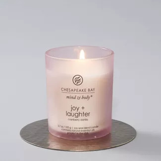 Glass Jar Candle Cranberry Dahlia - Chesapeake Bay Candle | Target