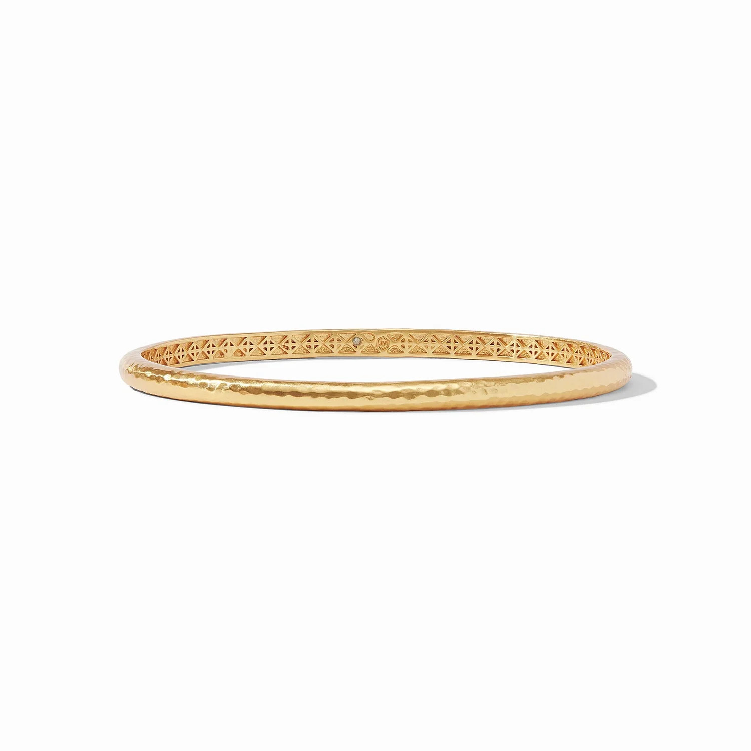 Havana Thin Gold Bangle | Julie Vos | Julie Vos