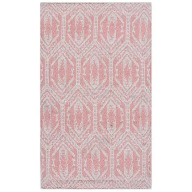 RugSmith Pink Machine Woven Edgehill Anti-Fatigue Kitchen Mat, 20" x 36" - Walmart.com | Walmart (US)