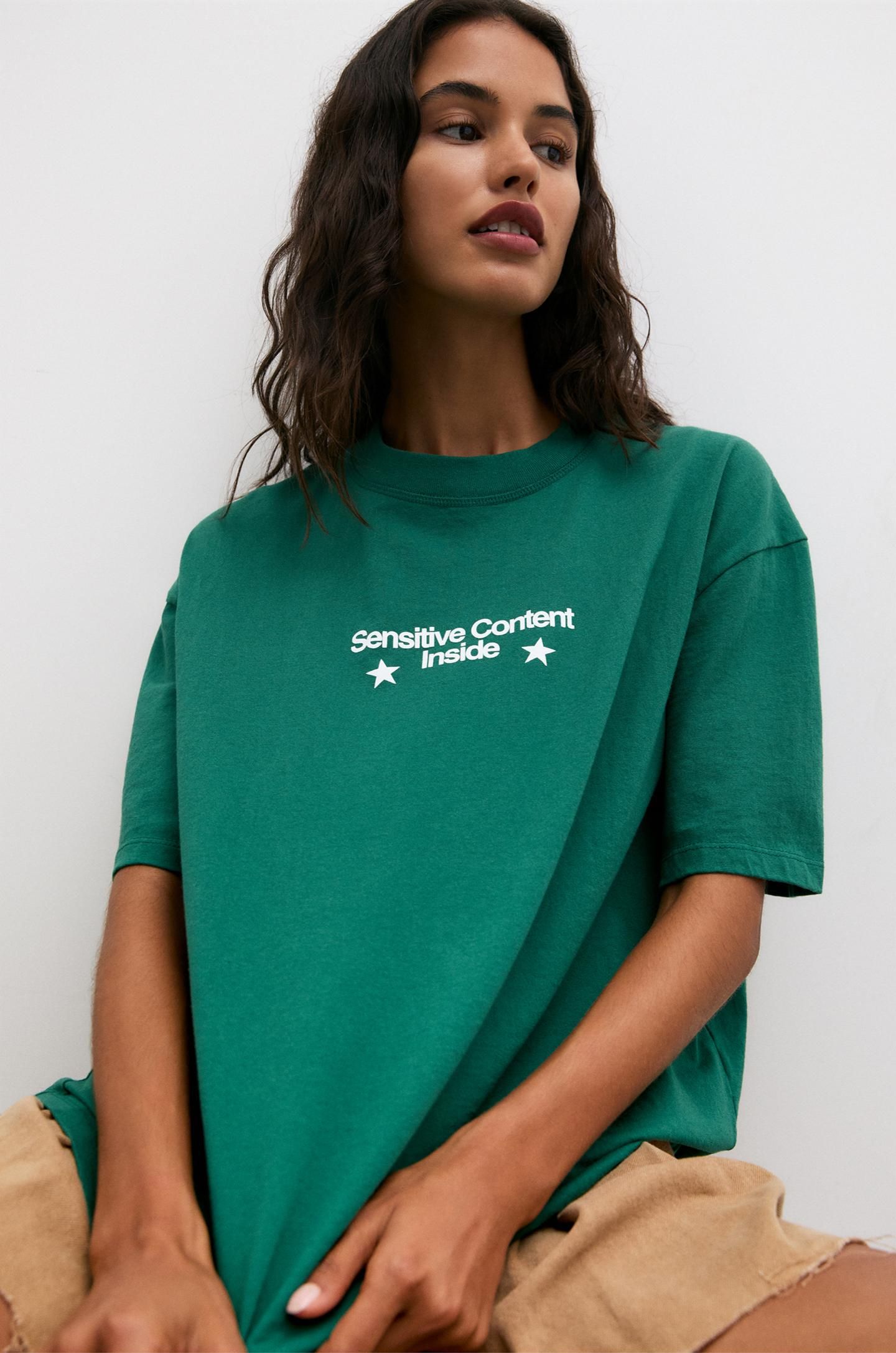 T-Shirt mit Grafik | PULL and BEAR DE