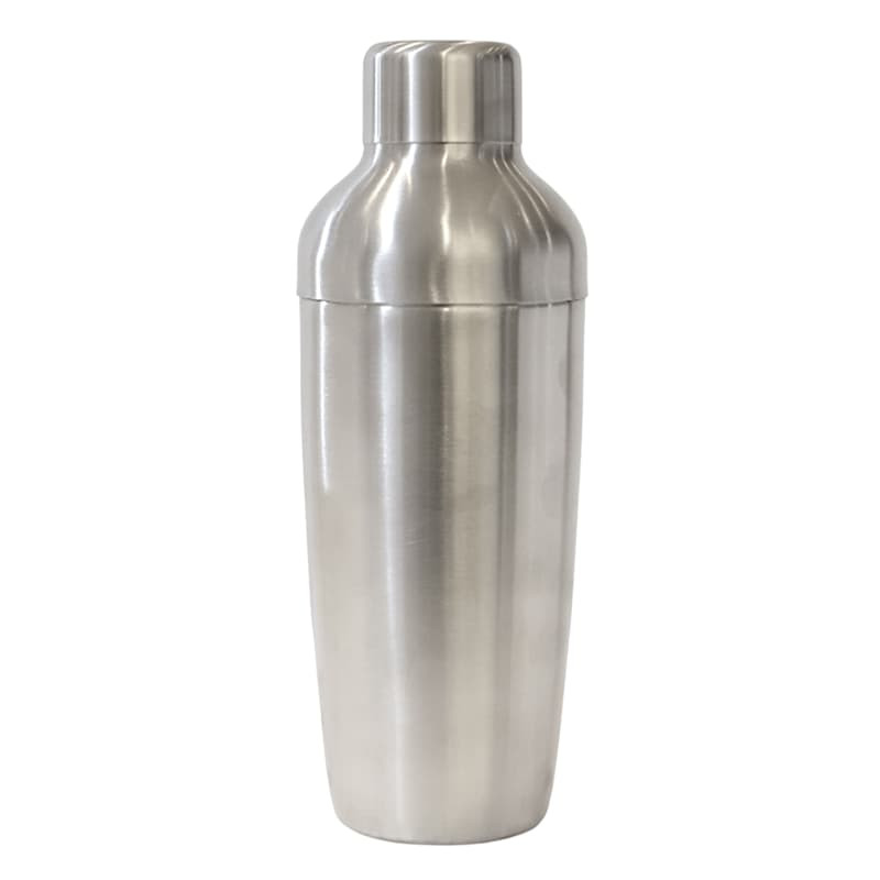 Matte Silver Cocktail Shaker, 30oz | At Home