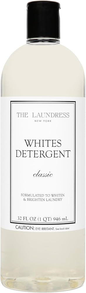 The Laundress Whites Detergent, Concentrated Laundry Detergent Liquid, Whiten & Brighten Clothes,... | Amazon (US)
