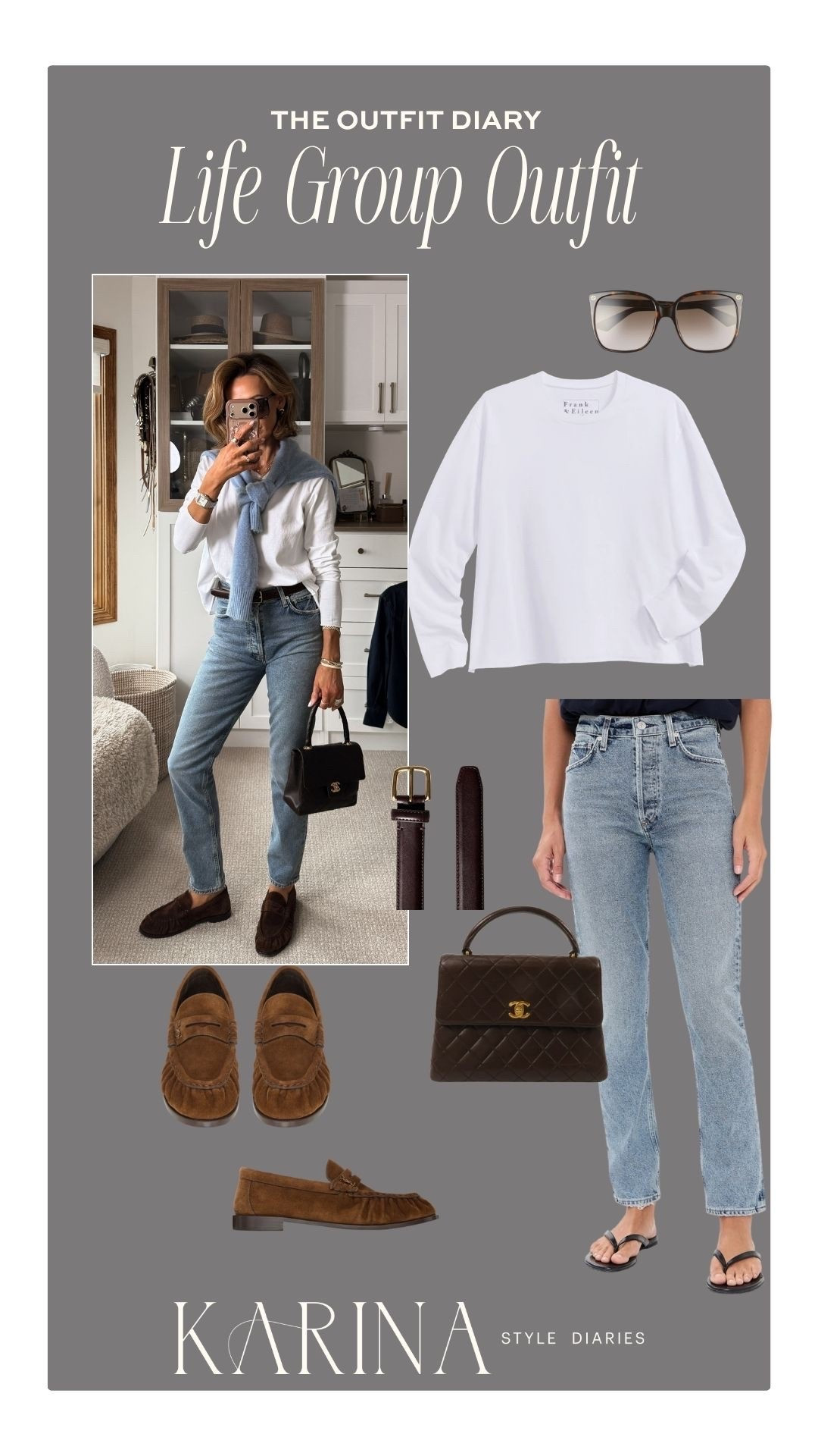 Simple transitional outfit, life group edition, layering ideas

#LTKootd #LTKSeasonal #LTKOver40