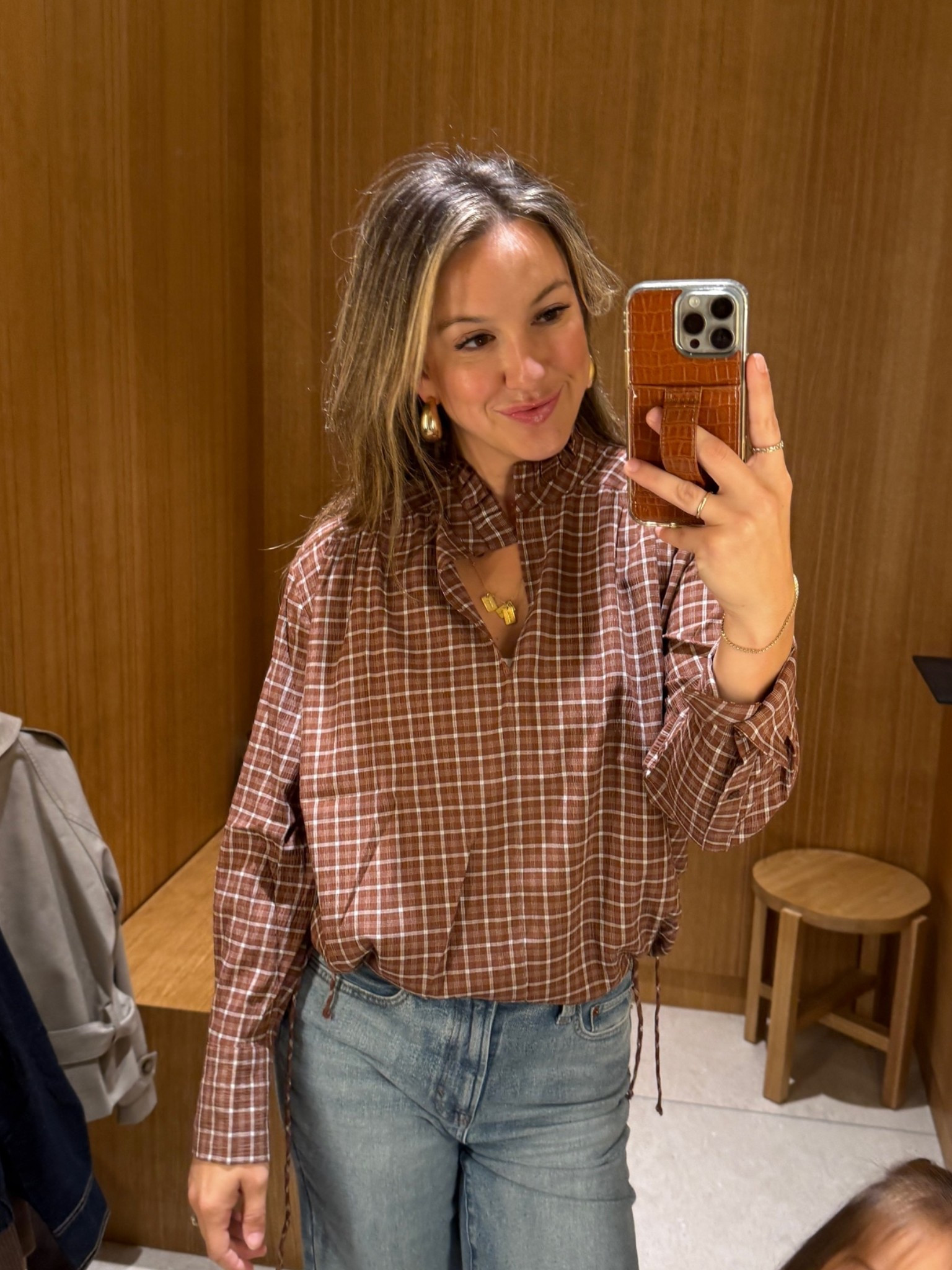 Classic fall plaid top with a fun twist! This one came home with me 🛒➡️🏡🤗 shop this holiday weekend for 30% off with code MNG30

#mango #plaid #top #shirt #blouse #nordstrom #asos #zara #fall #outfit #ootd

#LTKootd #LTKgrwm #LTKSaleAlert