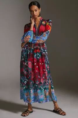 Bhanuni by Jyoti Patterned Maxi Dress | Anthropologie (US)