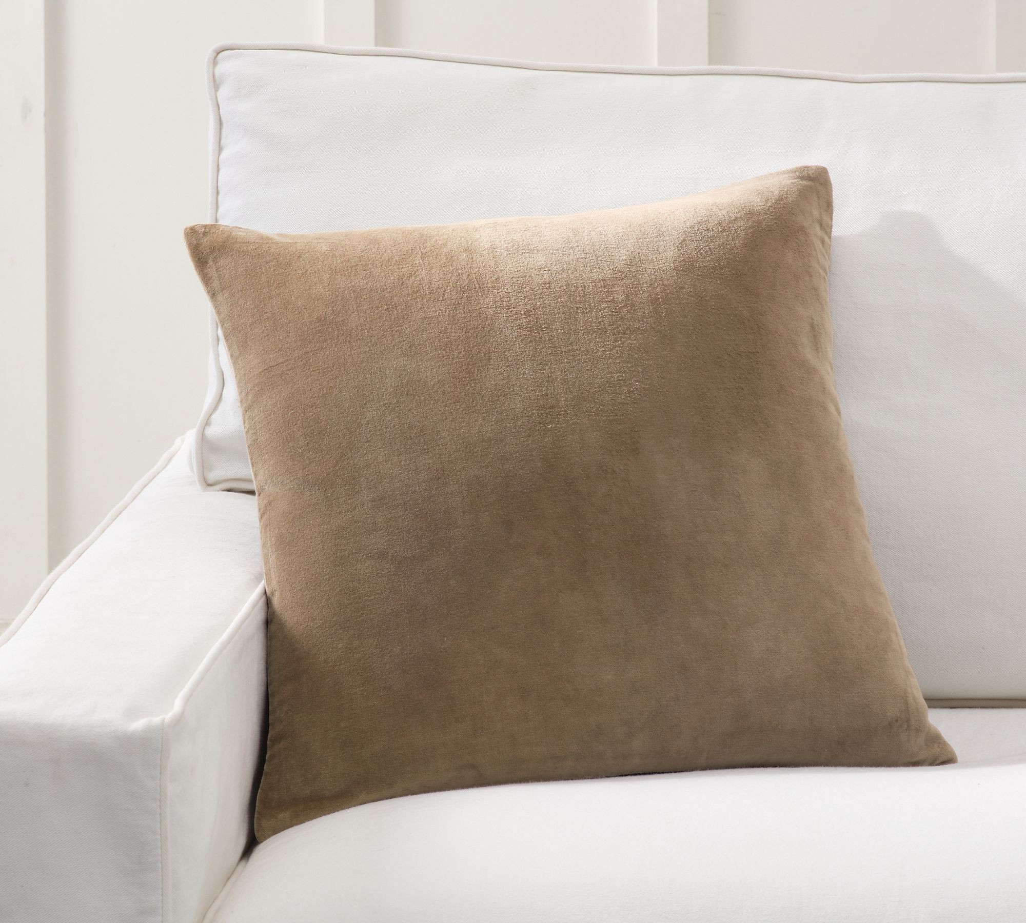 Everywhere Velvet Pillow Cover | Pottery Barn (US)
