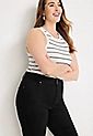 Plus Size m jeans by maurices™ Cool Comfort Curvy Cropped High Rise Jegging | Maurices