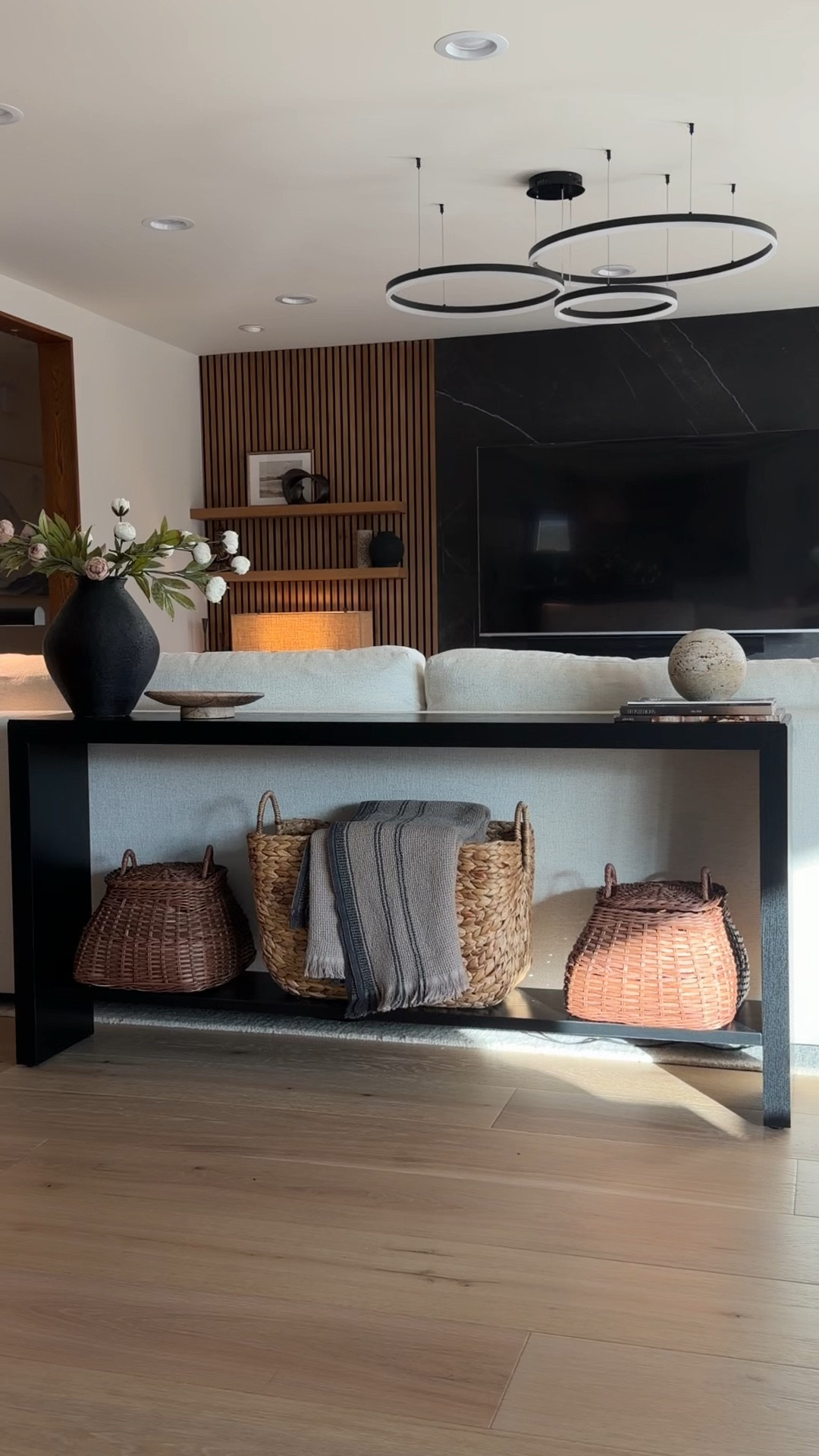 The slim profile console table @Wayfair 