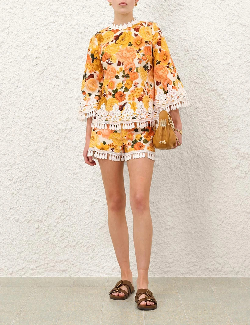 Stardust Flat Front Short            
        
            

    
    
    











    

    ... | ZIMMERMANN (US, CA, EU, MENA)