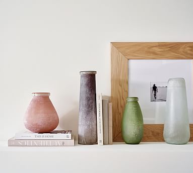 Frosted Glass Vase Collection | Pottery Barn (US)