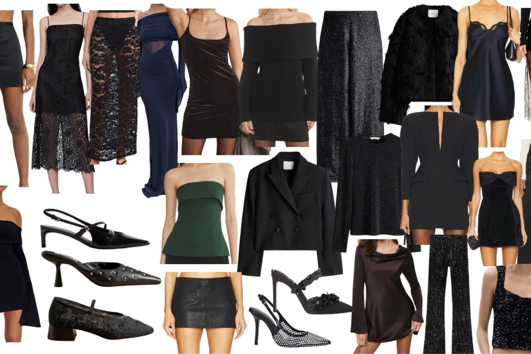 Black holiday outfits 

#LTKStyleTip #LTKSeasonal #LTKHoliday