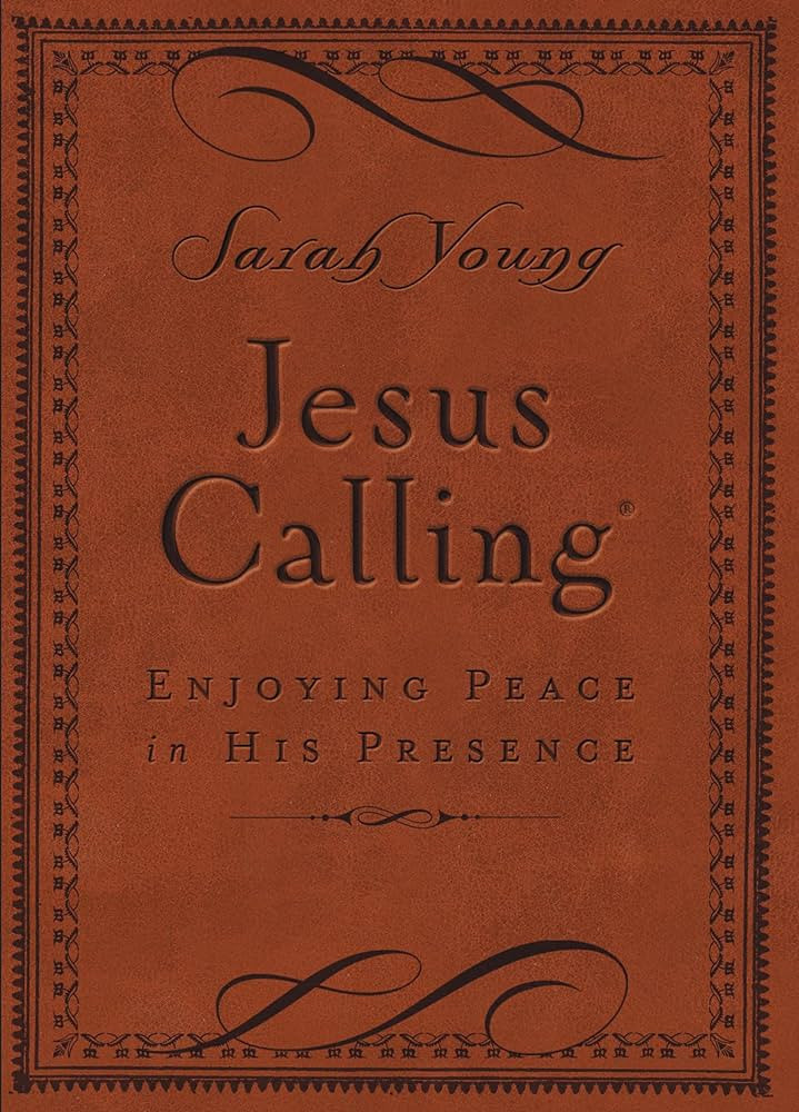 Jesus Calling, Small Brown Leathersoft, with Scripture References: Enjoying Peace in His Presence... | Amazon (US)