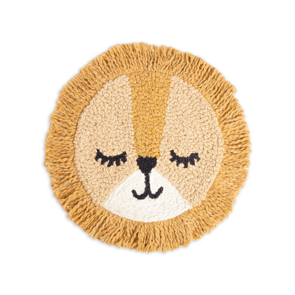 Crane Baby Embroidered Round Throw Pillow - Kendi Lion | Target
