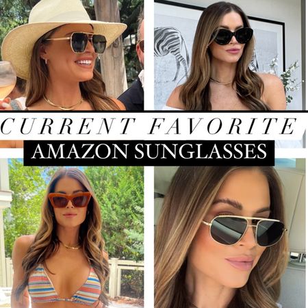 Current favorite affordable amazon sunglasses 

#LTKunder50 #LTKstyletip